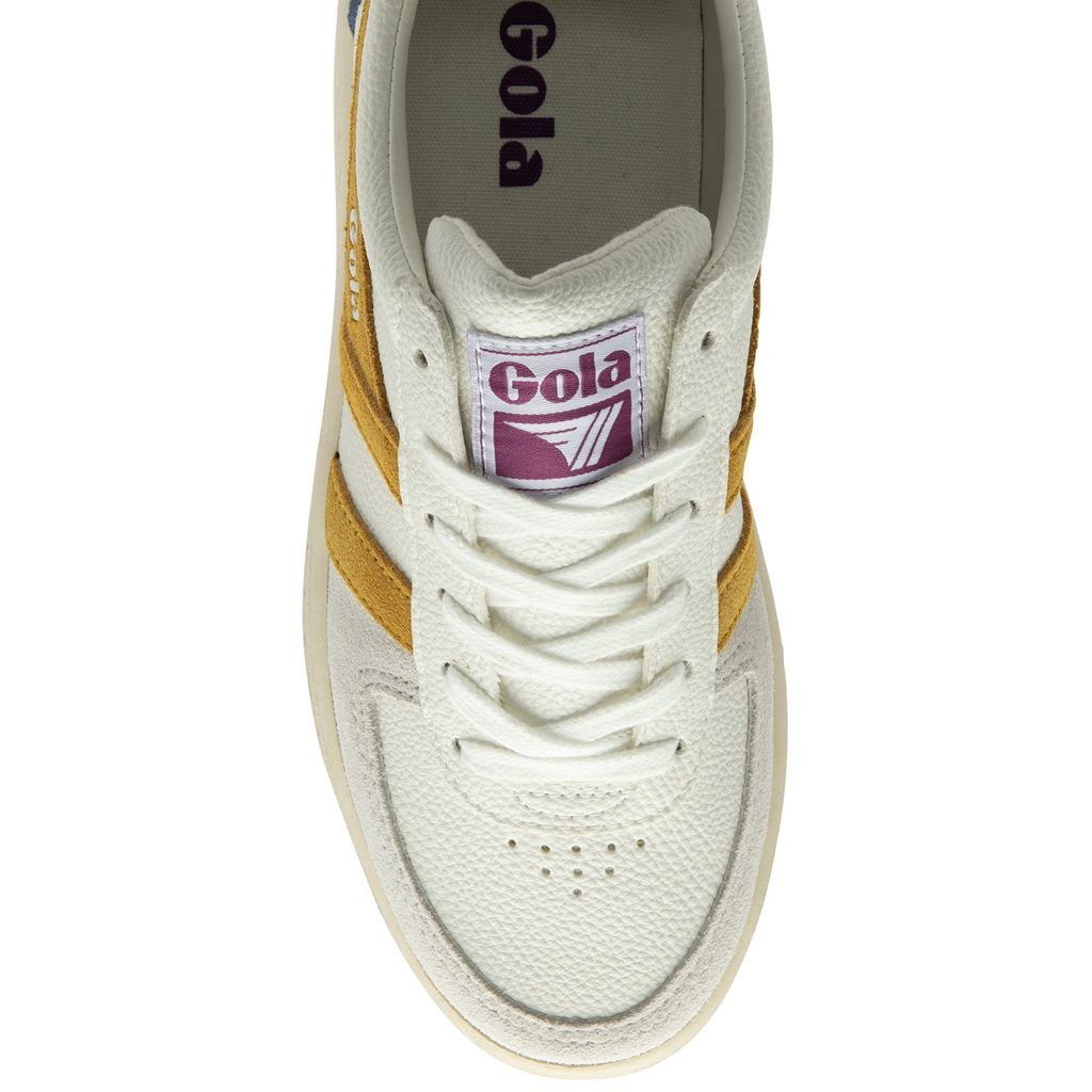 Gola Classics Grandslam Trident Sneakers Blancas Colombia | 048JXWPLF