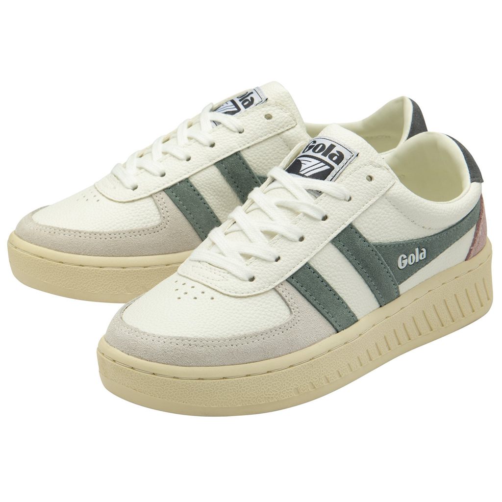 Gola Classics Grandslam Trident Sneakers Blancas Colombia | 518GKMLIZ