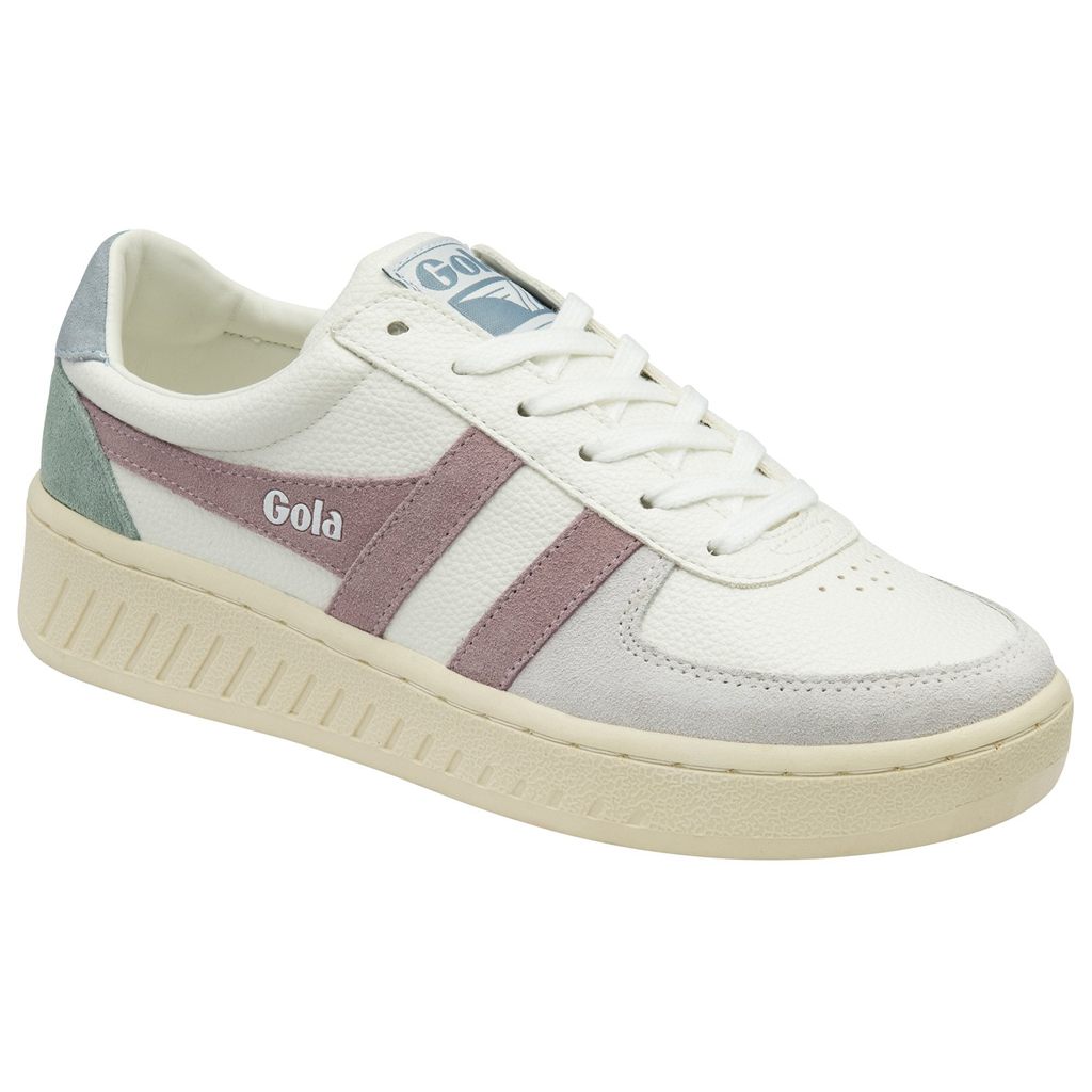 Gola Classics Grandslam Trident Sneakers Blancas Rosas Colombia | 301XIGKJY