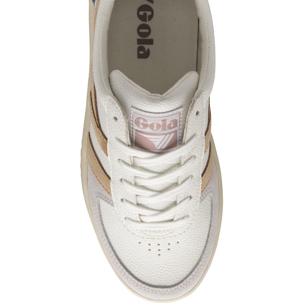 Gola Classics Grandslam Trident Sneakers Blancas Rosas Colombia | 517UZMEWJ