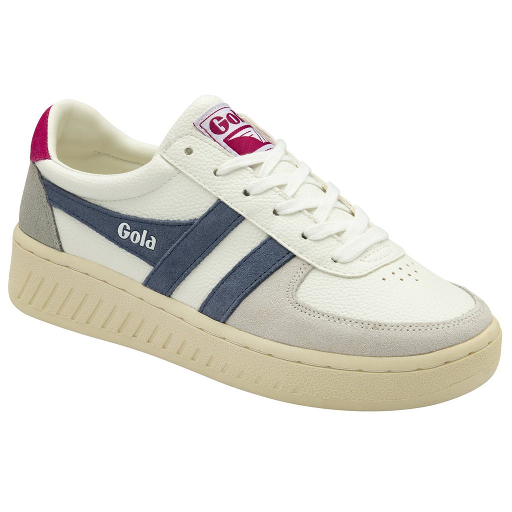 Gola Classics Grandslam Trident Sneakers Blancas Fucsia Colombia | 567WZJOLH