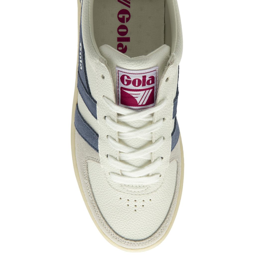 Gola Classics Grandslam Trident Sneakers Blancas Fucsia Colombia | 567WZJOLH