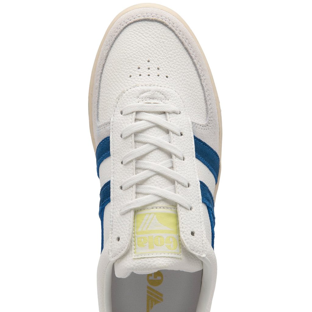 Gola Classics Grandslam Trident Sneakers Blancas Azules Colombia | 076HEFNMC