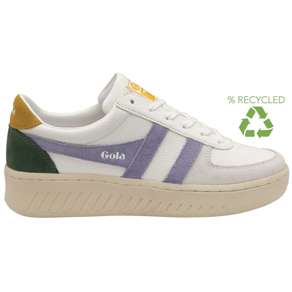 Gola Classics Grandslam Trident Sneakers Blancas Lavanda Colombia | 912JHXGAY