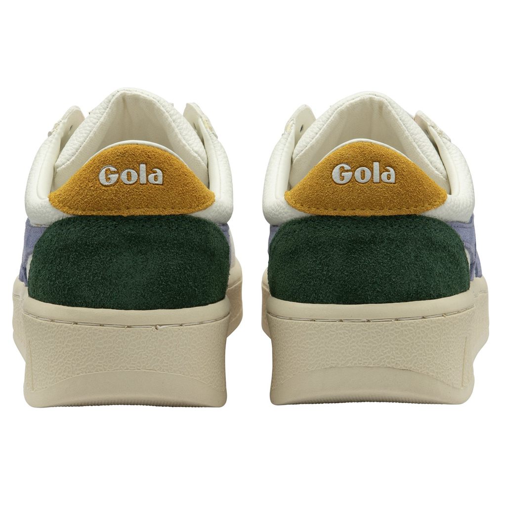 Gola Classics Grandslam Trident Sneakers Blancas Lavanda Colombia | 912JHXGAY