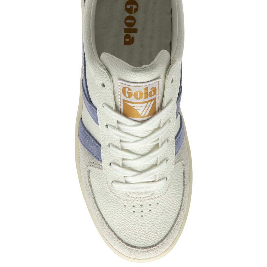 Gola Classics Grandslam Trident Sneakers Blancas Lavanda Colombia | 912JHXGAY
