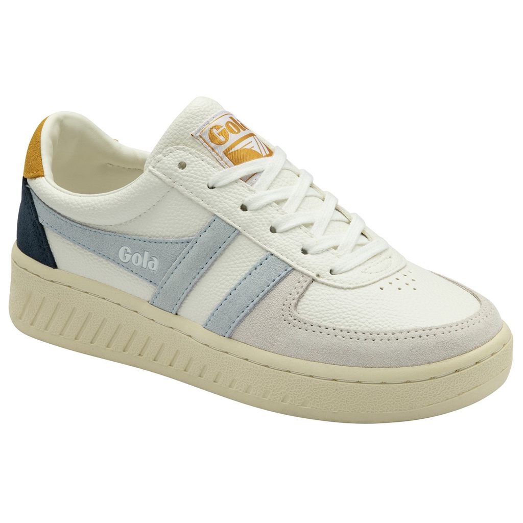 Gola Classics Grandslam Trident Sneakers Blancas Azules Colombia | 471REASPK