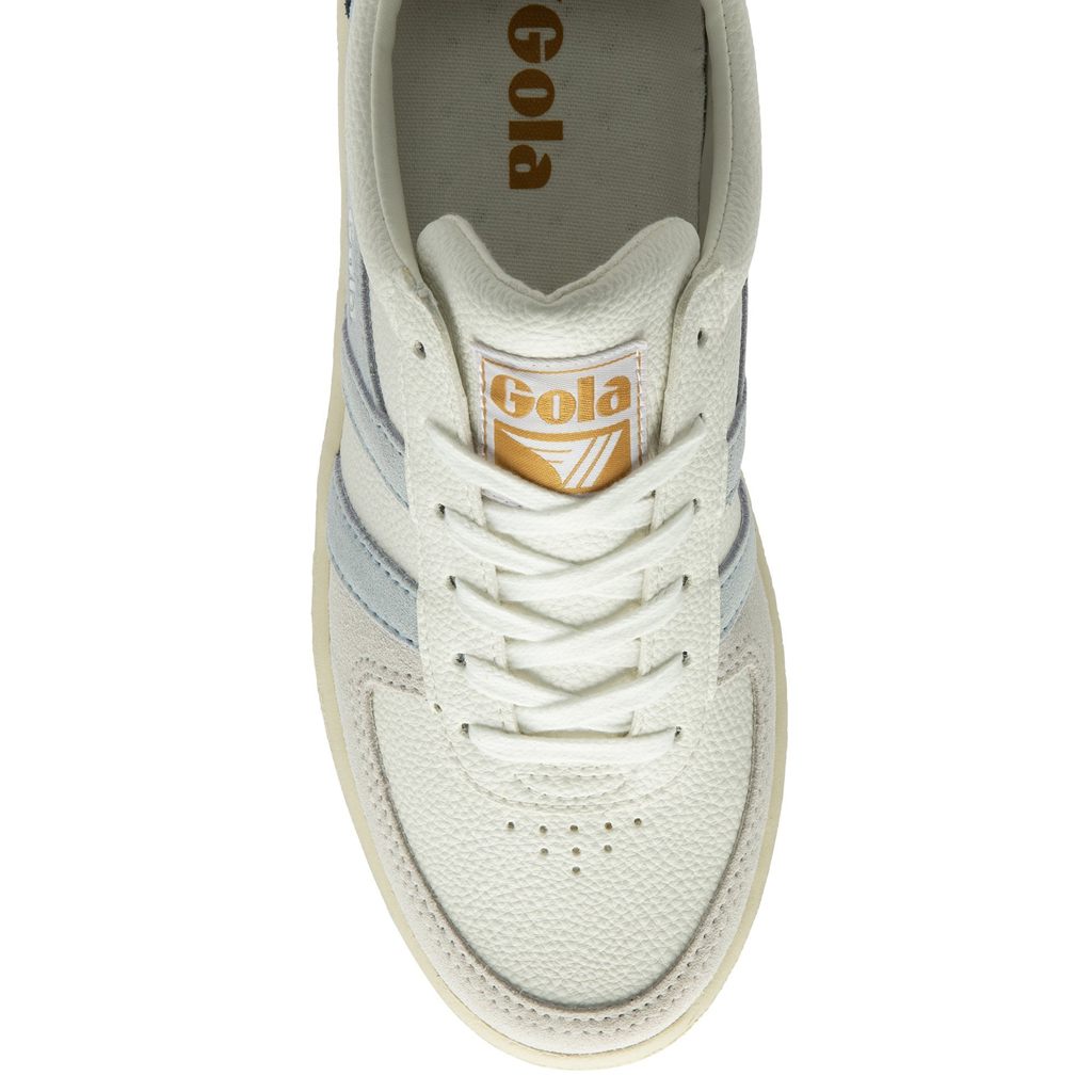 Gola Classics Grandslam Trident Sneakers Blancas Azules Colombia | 471REASPK