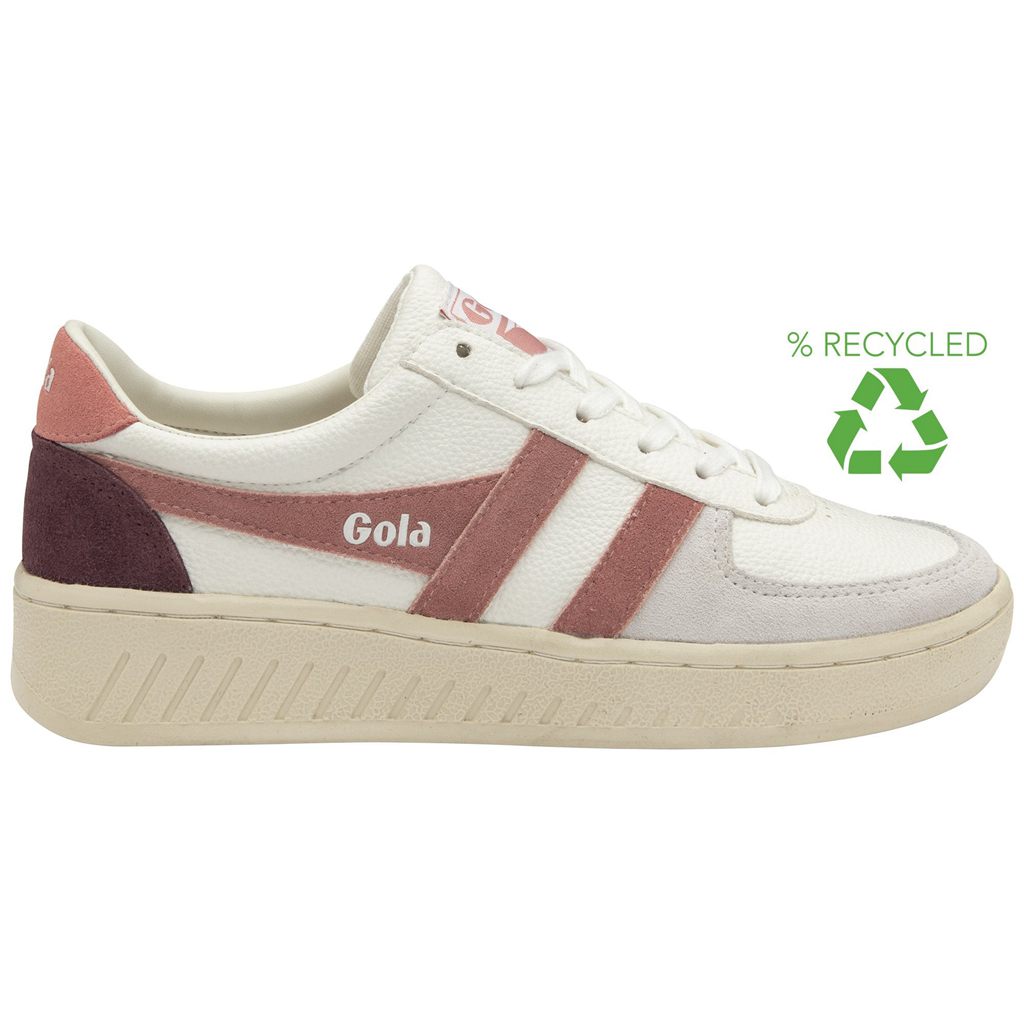 Gola Classics Grandslam Trident Sneakers Blancas Rosas Coral Rosas Colombia | 986JDVLEC