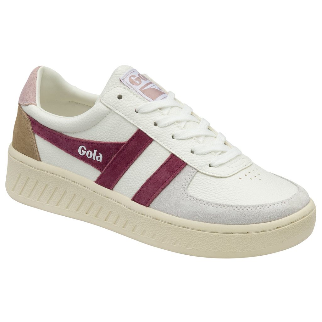 Gola Classics Grandslam Trident Sneakers Blancas Rosas Colombia | 739MEXCNA