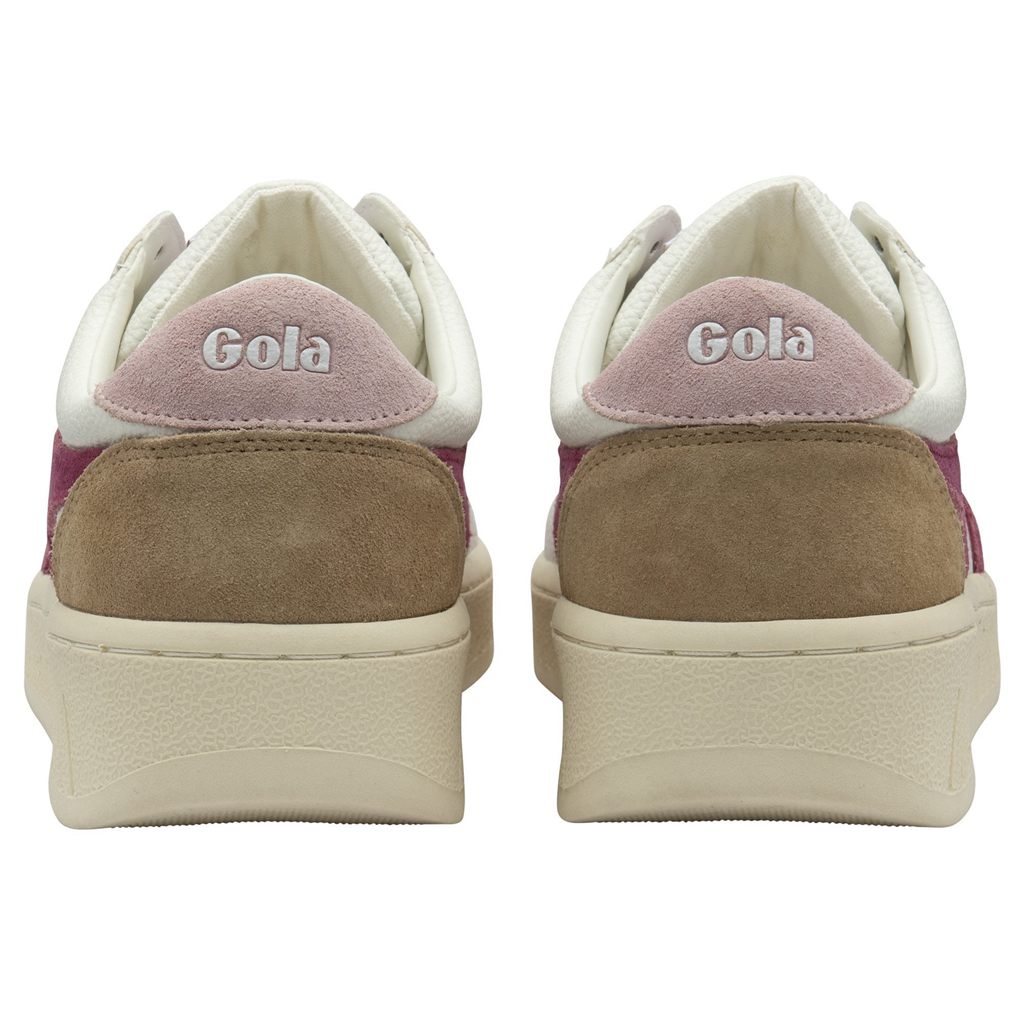 Gola Classics Grandslam Trident Sneakers Blancas Rosas Colombia | 739MEXCNA