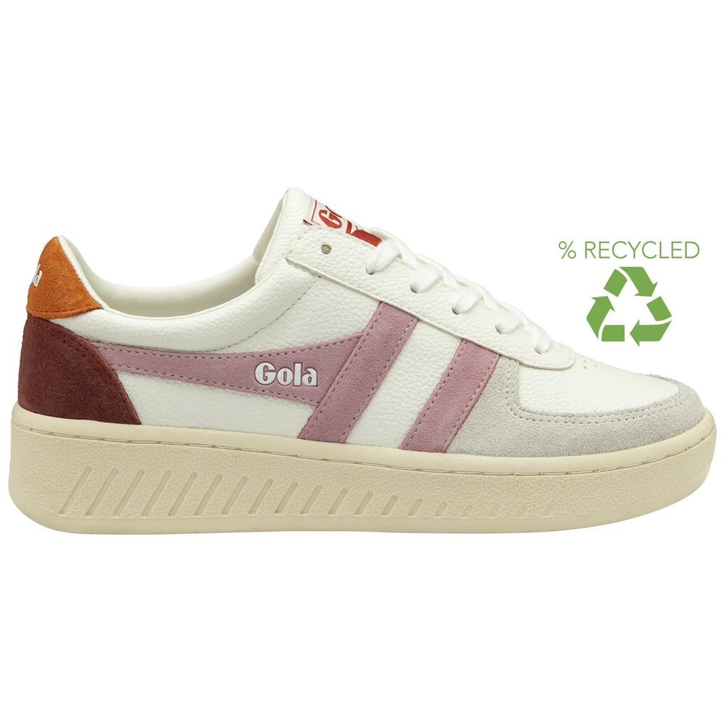 Gola Classics Grandslam Trident Sneakers Blancas Naranjas Colombia | 485NJBWEC
