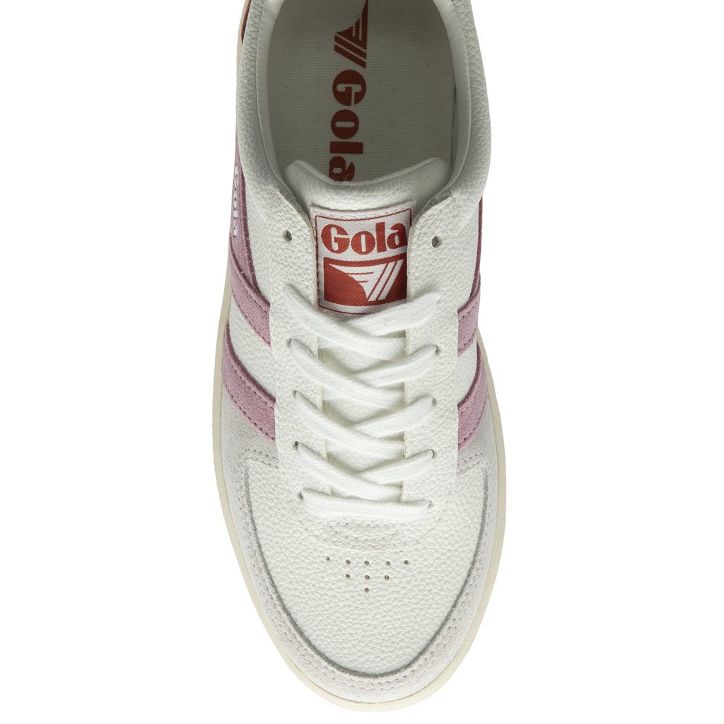 Gola Classics Grandslam Trident Sneakers Blancas Naranjas Colombia | 485NJBWEC