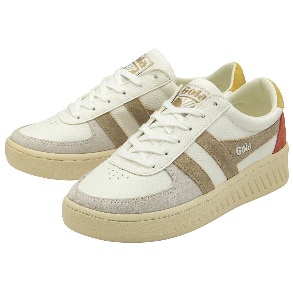 Gola Classics Grandslam Trident Sneakers Blancas Colombia | 398WQLVSM
