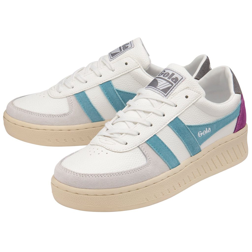Gola Classics Grandslam Trident Sneakers Blancas Colombia | 941AJMBGQ