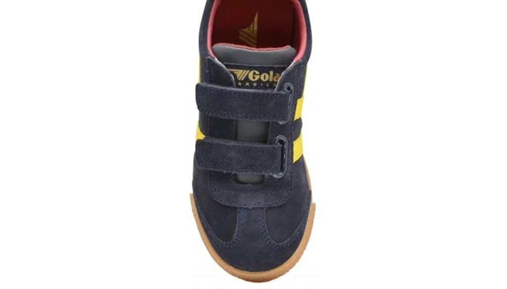 Gola Classics Harrier Strap Sneakers Azul Marino Rojas Colombia | 596FLGONZ