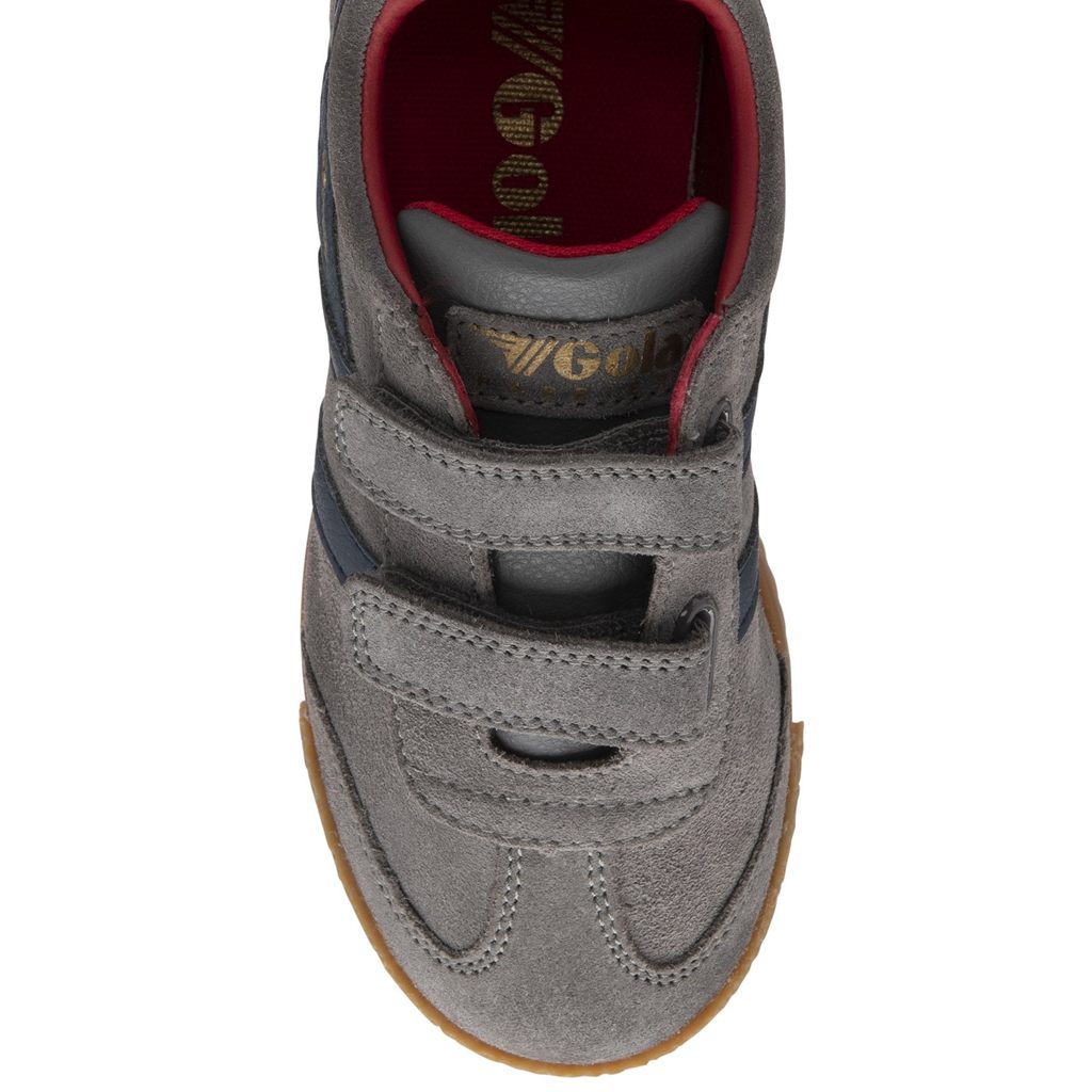 Gola Classics Harrier Strap Sneakers Azul Marino Rojas Oscuro Colombia | 048OSGTKB