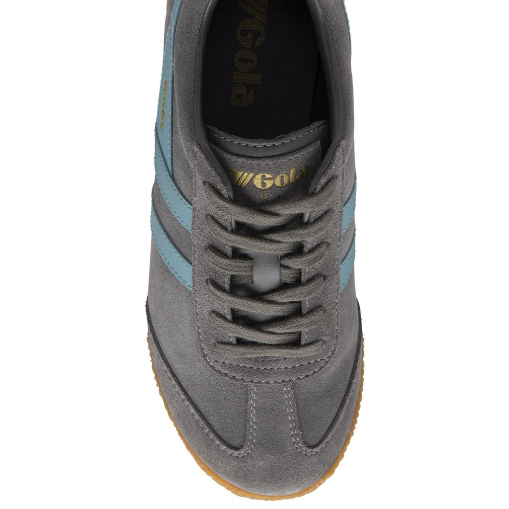 Gola Classics Harrier Suede Sneakers Ash Ocean Colombia | 513FHQXCR