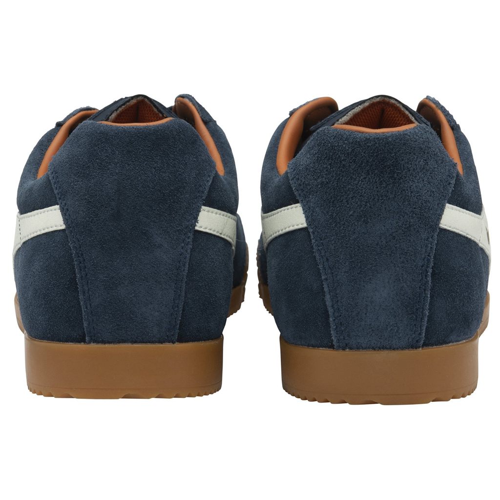 Gola Classics Harrier Suede Sneakers Azul Marino Blancas Naranjas Colombia | 170LNPKHM