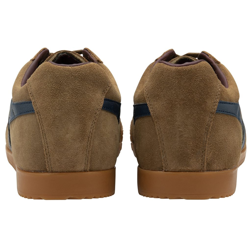 Gola Classics Harrier Suede Sneakers Azul Marino Burdeos Colombia | 517BSFXJP
