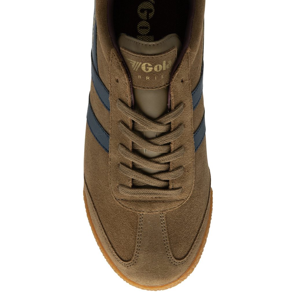 Gola Classics Harrier Suede Sneakers Azul Marino Burdeos Colombia | 517BSFXJP