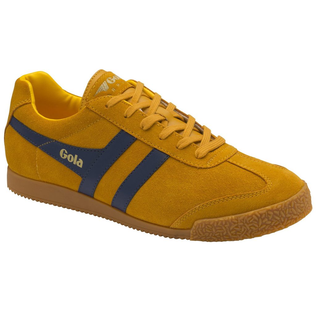Gola Classics Harrier Suede Sneakers Azul Marino Colombia | 540FTKZVJ