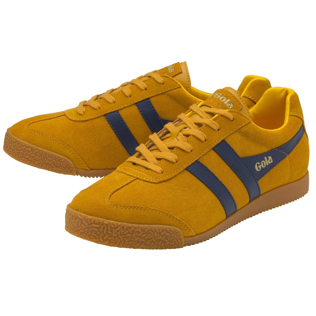 Gola Classics Harrier Suede Sneakers Azul Marino Colombia | 540FTKZVJ