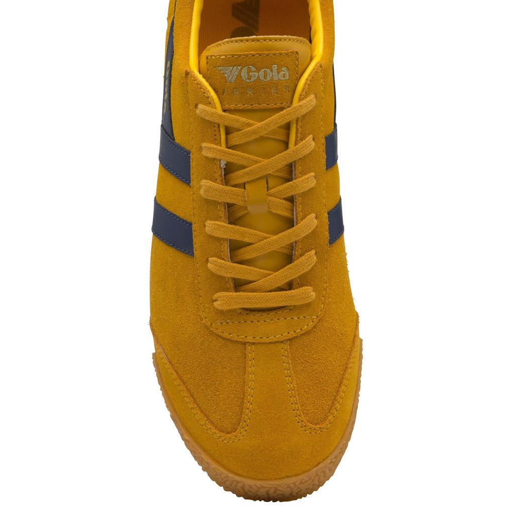 Gola Classics Harrier Suede Sneakers Azul Marino Colombia | 540FTKZVJ