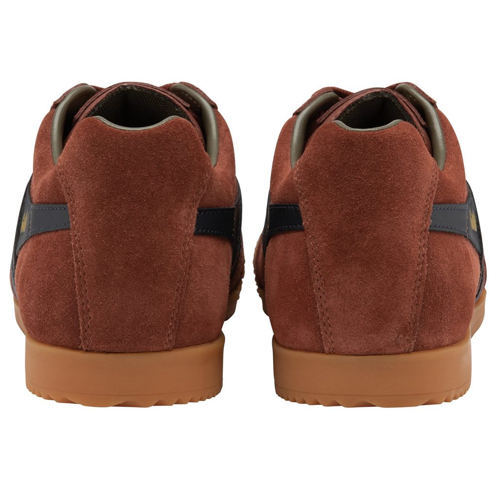 Gola Classics Harrier Suede Sneakers Azul Marino Kaki Colombia | 075REUZXP