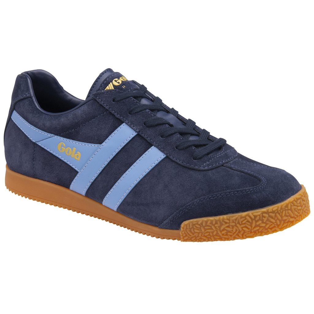 Gola Classics Harrier Suede Sneakers Azul Marino Colombia | 793CVZJKL