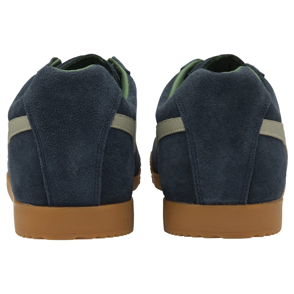 Gola Classics Harrier Suede Sneakers Azul Marino Gris Colombia | 759KLNGQZ