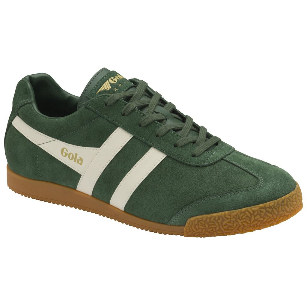 Gola Classics Harrier Suede Sneakers Blancas Colombia | 278AQTYZU