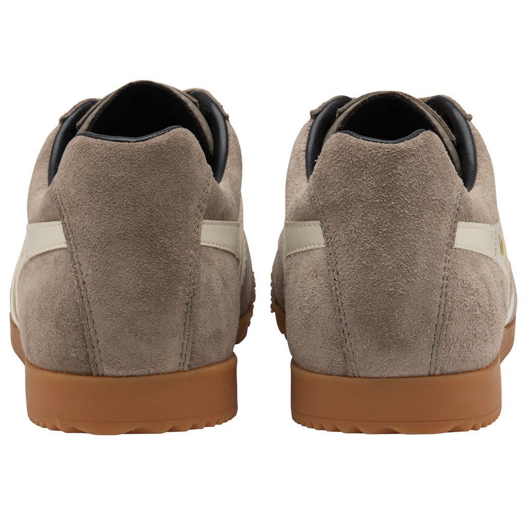 Gola Classics Harrier Suede Sneakers Blancas Azul Marino Colombia | 317VKGFRY