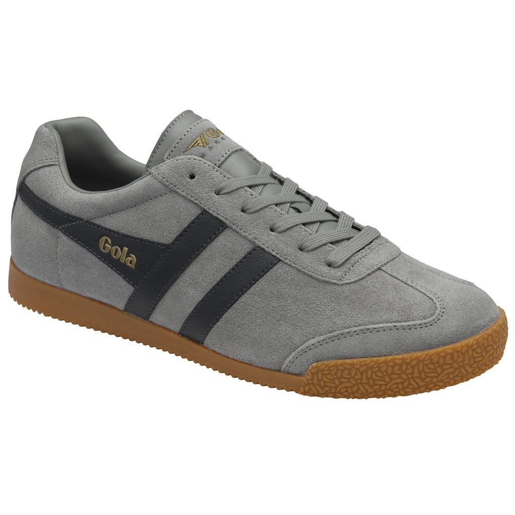 Gola Classics Harrier Suede Sneakers Cement Storm Colombia | 913DTBRUP