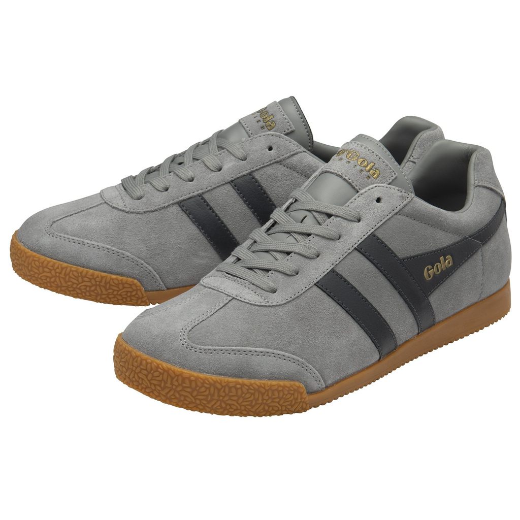 Gola Classics Harrier Suede Sneakers Cement Storm Colombia | 913DTBRUP