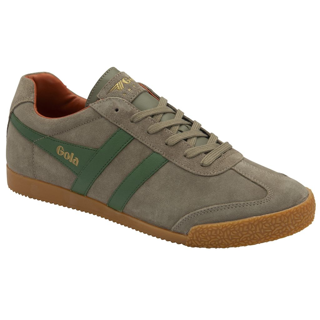 Gola Classics Harrier Suede Sneakers Naranjas Colombia | 560XCQVLB