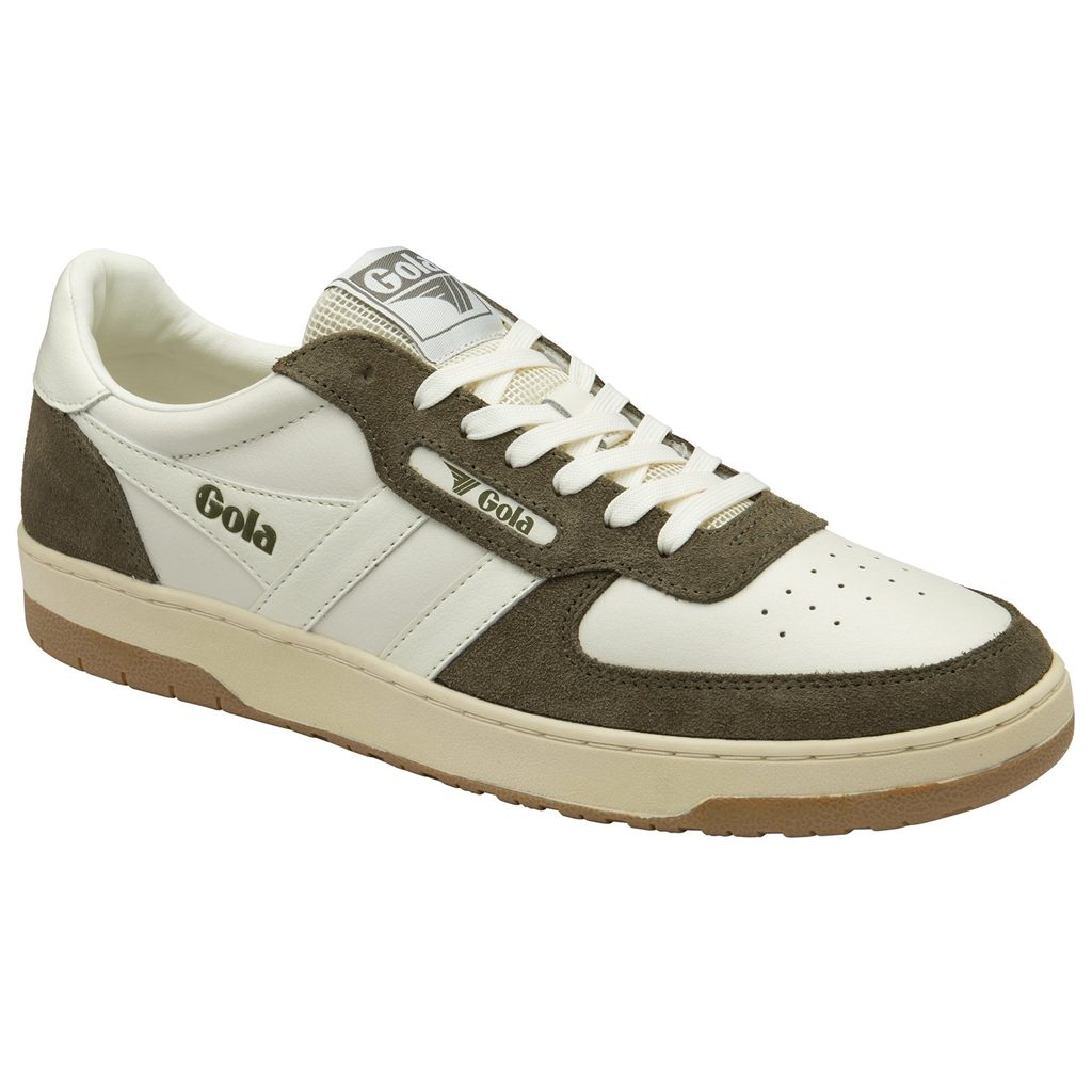 Gola Classics Hawk '89 Sneakers Blancas Kaki Colombia | 329DRKVYH