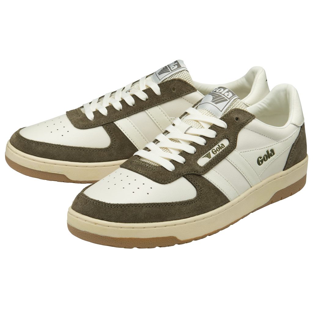 Gola Classics Hawk '89 Sneakers Blancas Kaki Colombia | 329DRKVYH