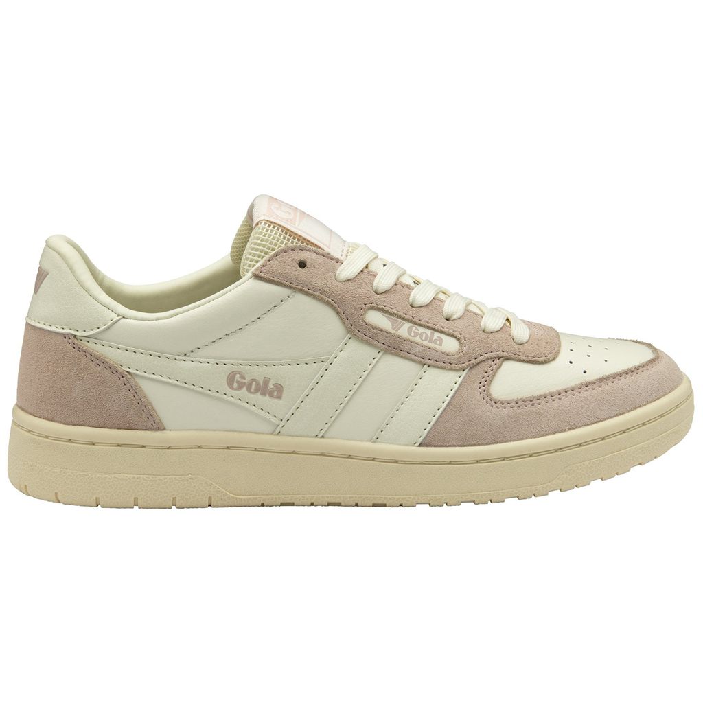 Gola Classics Hawk '89 Sneakers Blancas Rosas Blancas Colombia | 582NLRBEZ