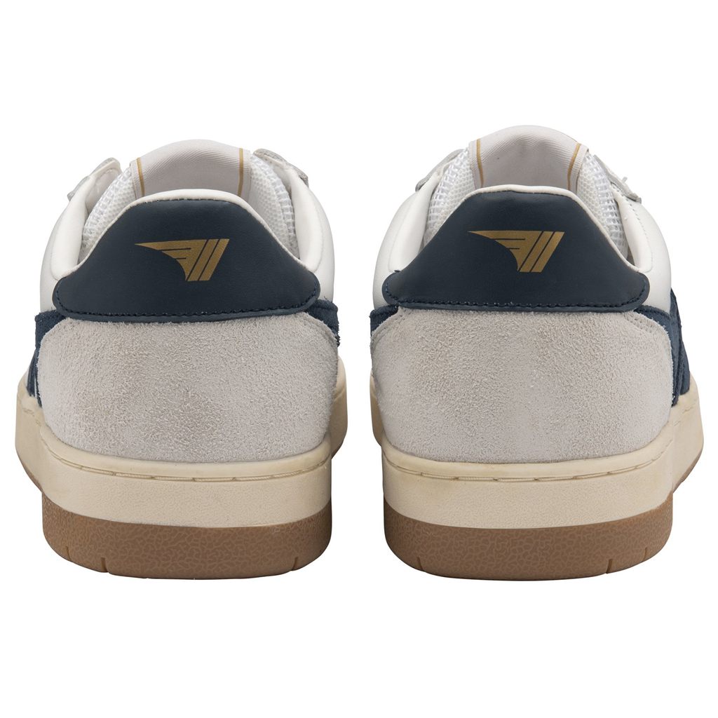 Gola Classics Hawk Sneakers Blancas Azules Colombia | 760VNPLRK