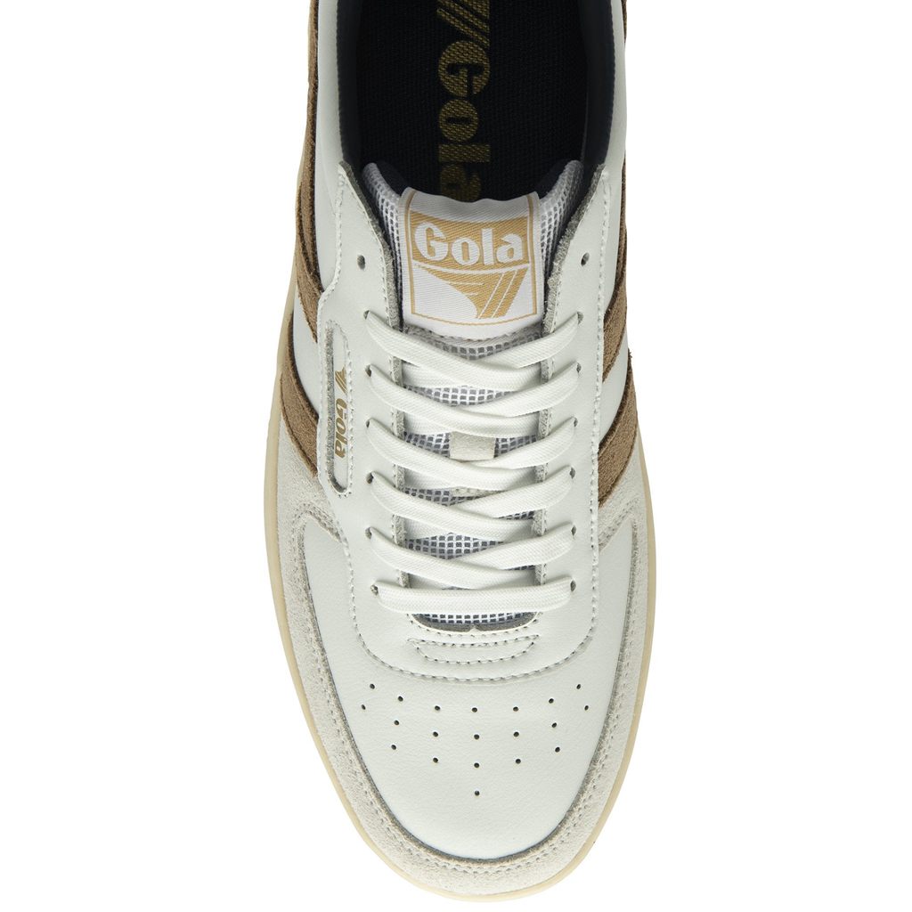 Gola Classics Hawk Sneakers Blancas Azul Marino Colombia | 019RZKYNF