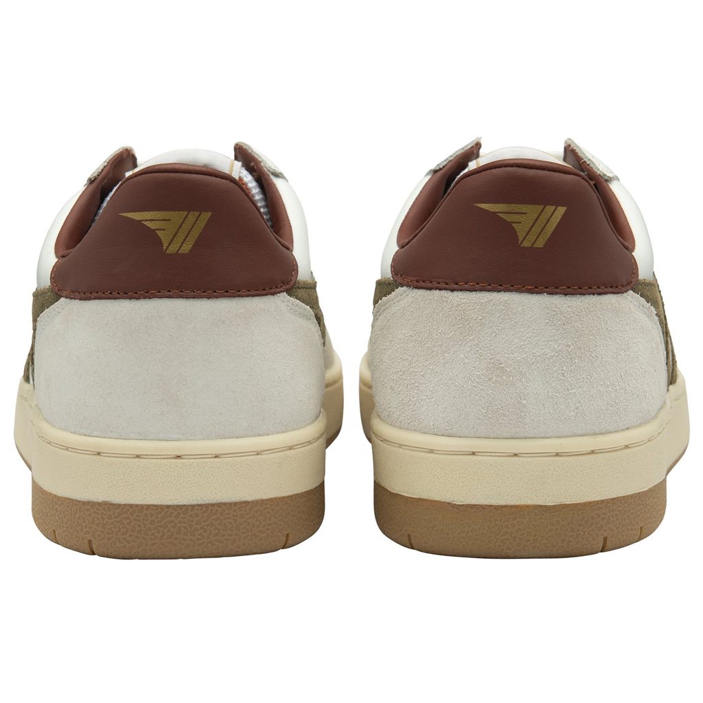 Gola Classics Hawk Sneakers Blancas Kaki Colombia | 132JTLXHK
