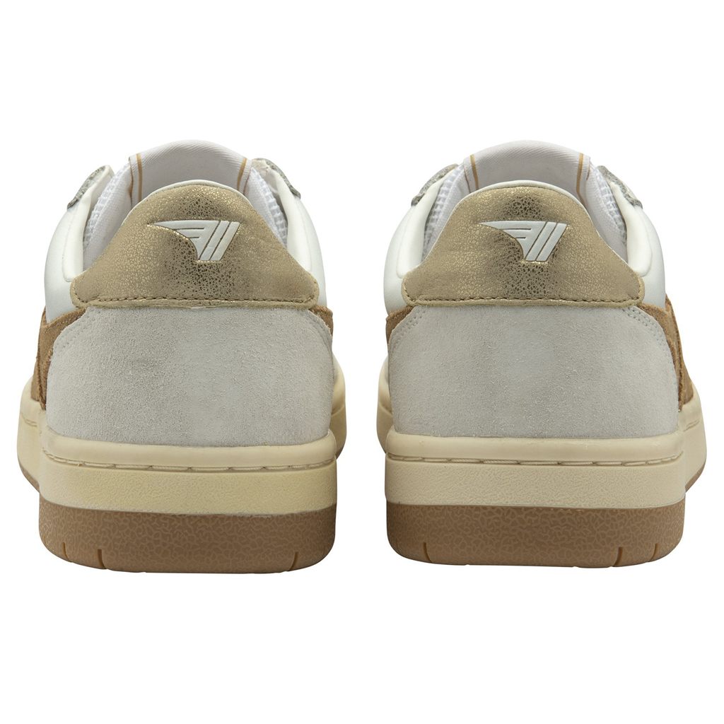 Gola Classics Hawk Sneakers Blancas Verde Menta Doradas Colombia | 701APHUFZ