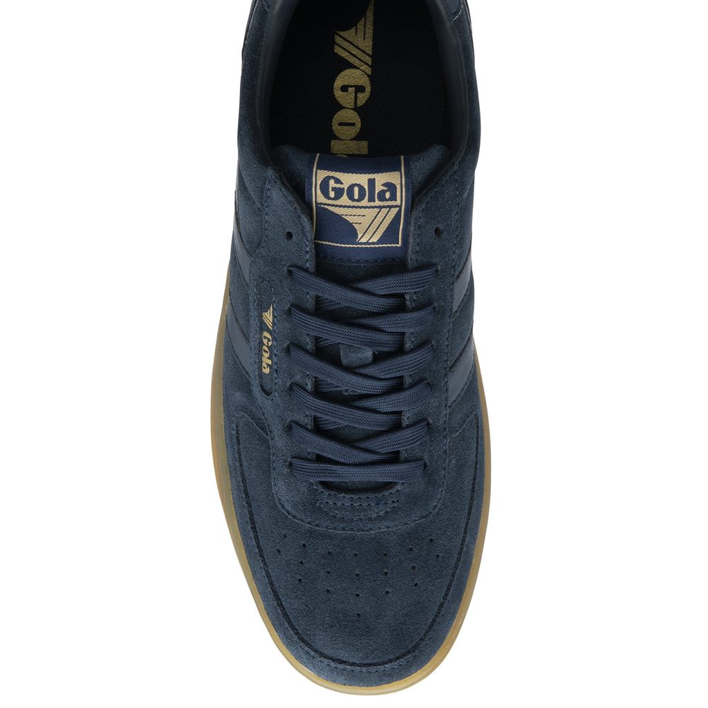 Gola Classics Hawk Suede '86 Sneakers Azul Marino Colombia | 068GCOMXH