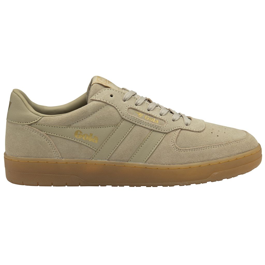 Gola Classics Hawk Suede '86 Sneakers Bone Gum Colombia | 034HGYMIX