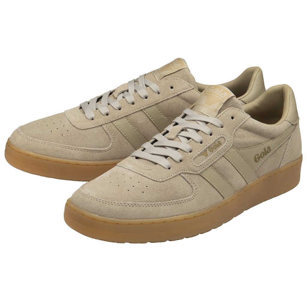 Gola Classics Hawk Suede '86 Sneakers Bone Gum Colombia | 034HGYMIX