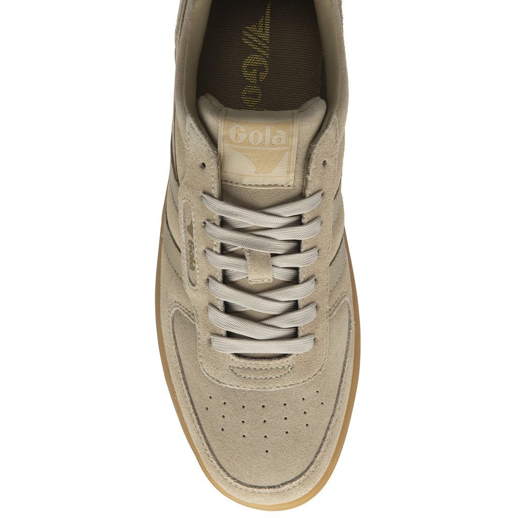 Gola Classics Hawk Suede '86 Sneakers Bone Gum Colombia | 034HGYMIX