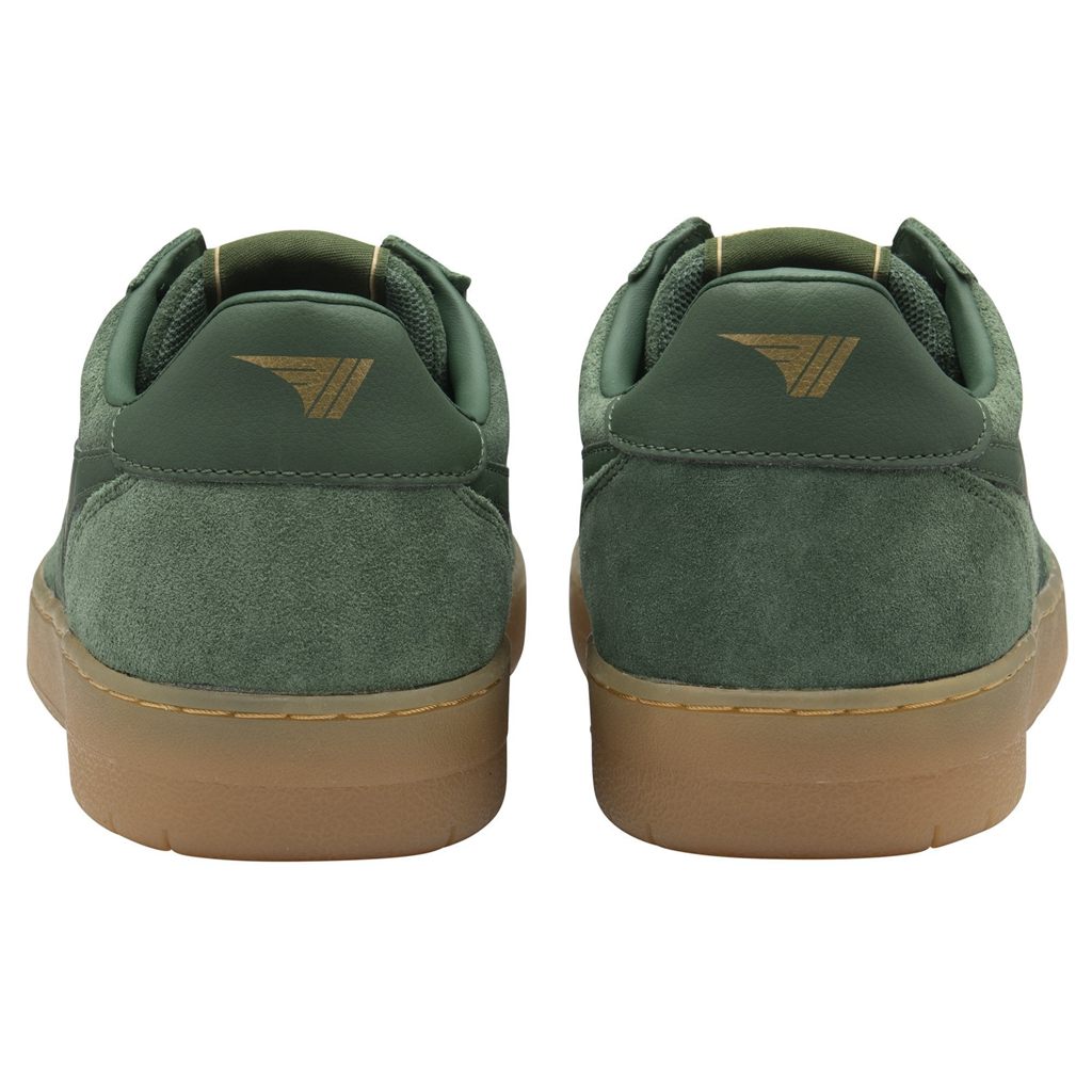 Gola Classics Hawk Suede '86 Sneakers Evergreen Gum Colombia | 193MUNALR