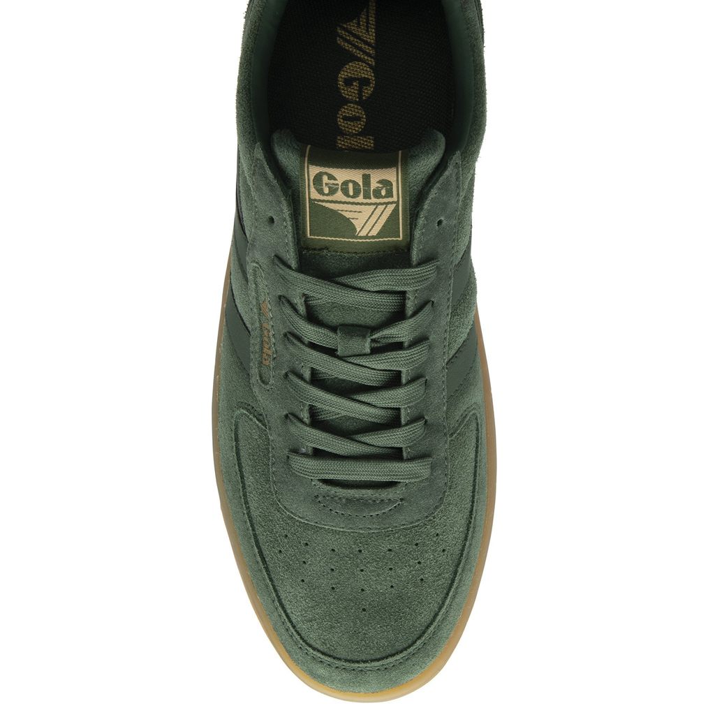 Gola Classics Hawk Suede '86 Sneakers Evergreen Gum Colombia | 193MUNALR
