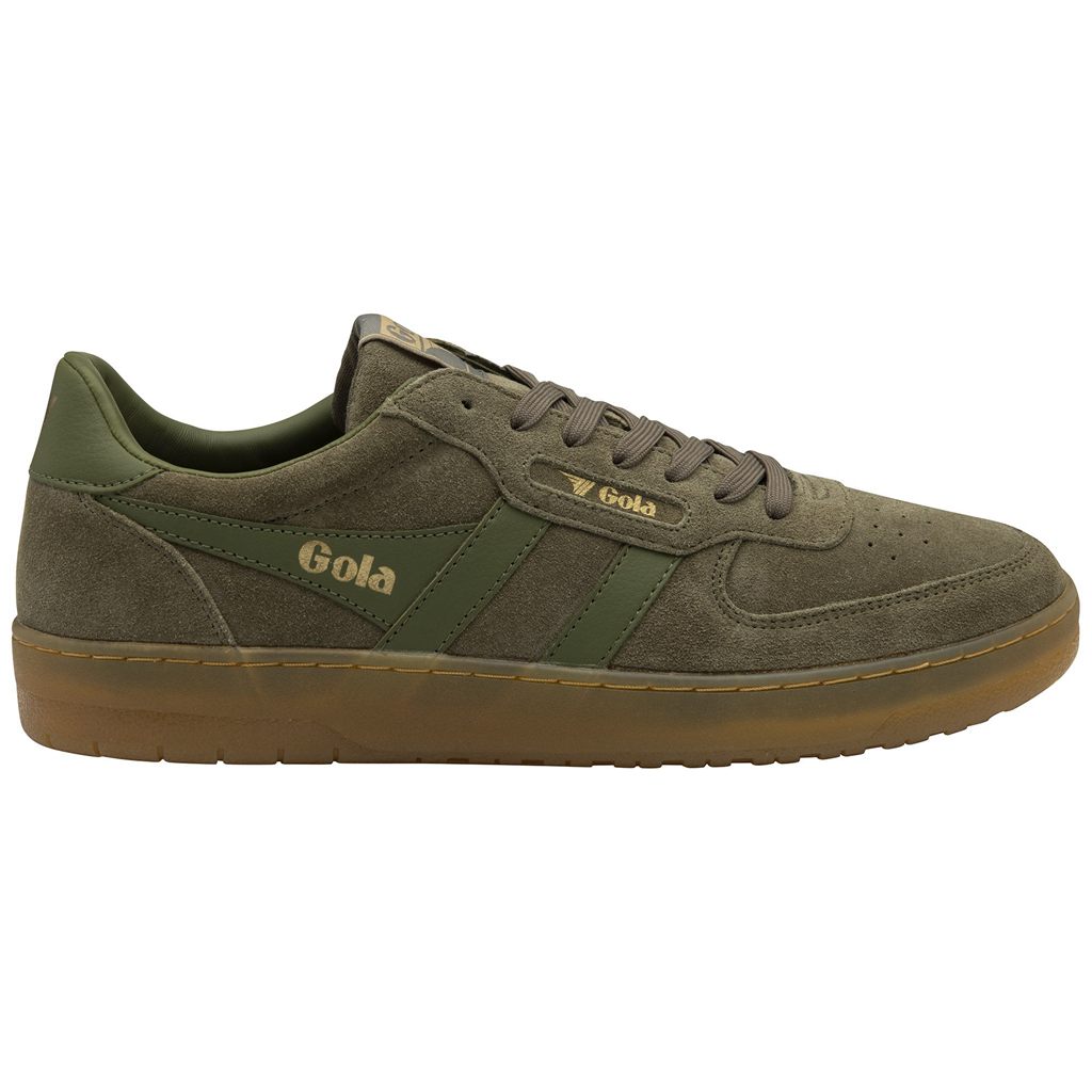 Gola Classics Hawk Suede '86 Sneakers Kaki Colombia | 487JWGEIU